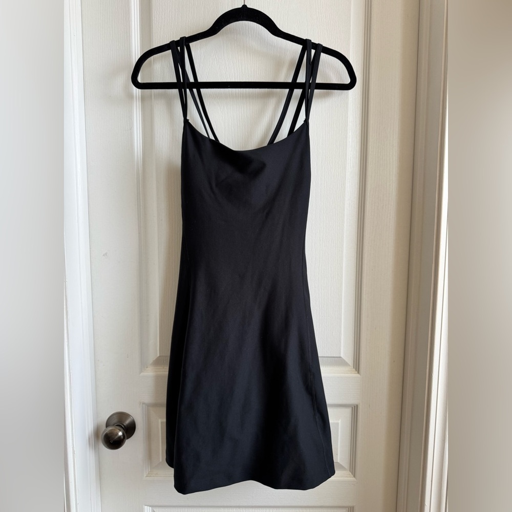 Abercrombie YPB black athletic dress L